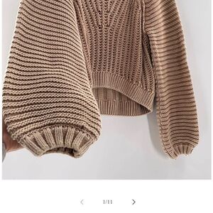 Free people “sweetheart sweater” never worn